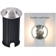 Φωτιστικό Χωνευτό Δαπέδου LED 3W 12V 240lm 2 Εξόδων IP65 4000K Λευκό Φως 96GRF4T2/312